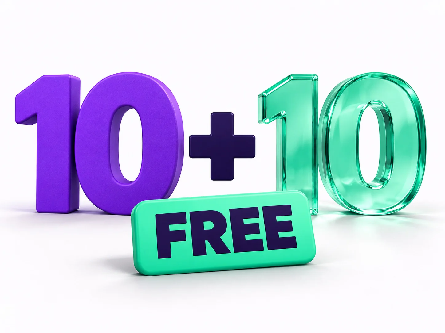 10 plus 10, free. Get 10 free test calls and 10 free leads.